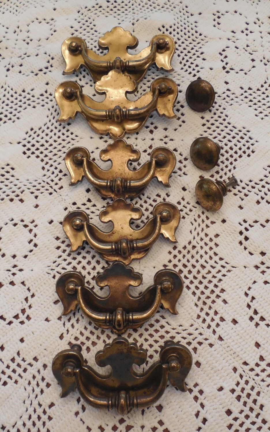 Vintage Keeler Brass Company Brass Furniture Pulls And Knobs Haute Juice