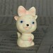 Vintage Rubber Toy Kitty, Small Cat Girl