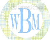 spring madras boy - personalized - digital image Il_170x135