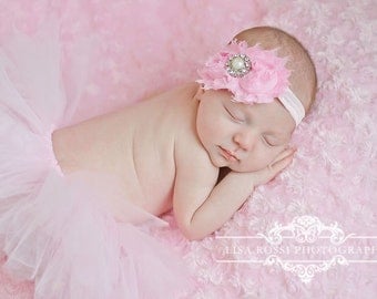 Newborn Tutu Pink Gold Tutu Newborn Baby Girl Baby Girl