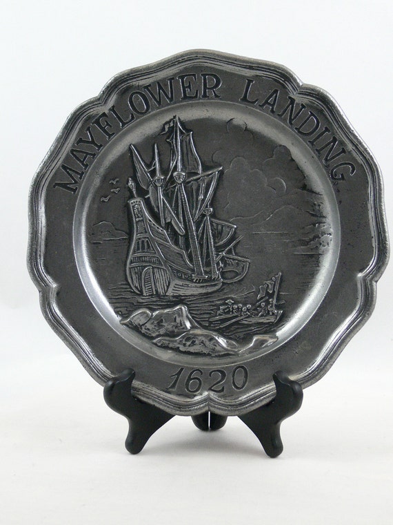 Vintage 1973 Sexton Mayflower Landing 1620 Pewter by MasterGreig