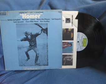 RARE Vintage, "Homer" Original Soundtrack, Vinyl LP, Record Album, Original Cotillion First Press, Led Zeppelin, Cream, Psych