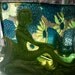 Vintage Retro Kitsch Lime Green Mermaid tv lamp from the 1950's