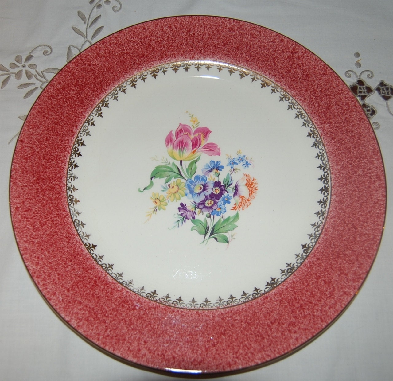 Vintage Royal Winton Plate Grimwades Made in England Haute Juice