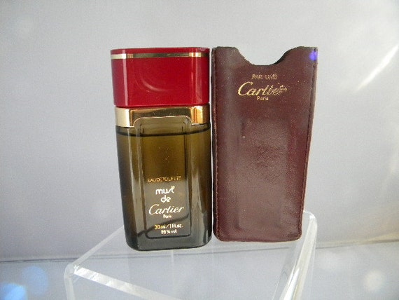 Vintage Must De Cartier Ligne Voyage Perfume by Cartier For