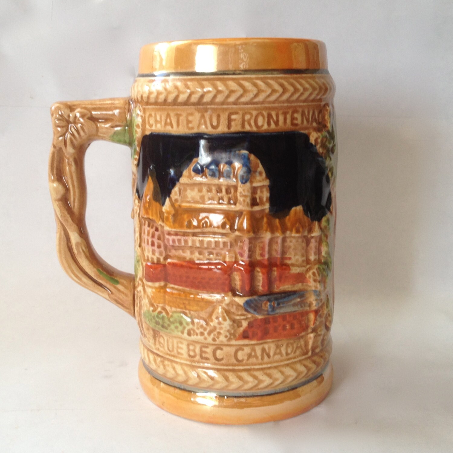 Vintage Quebec Canada Tall Mug