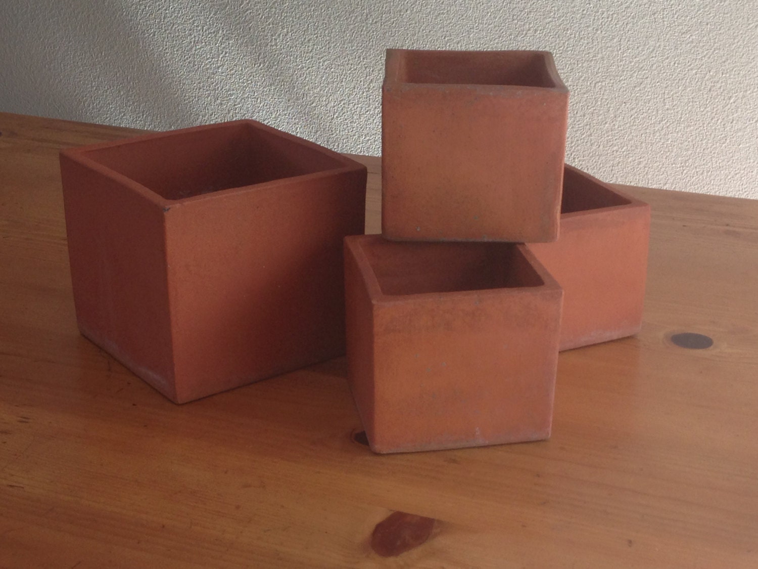 Square Terra Cotta Pots