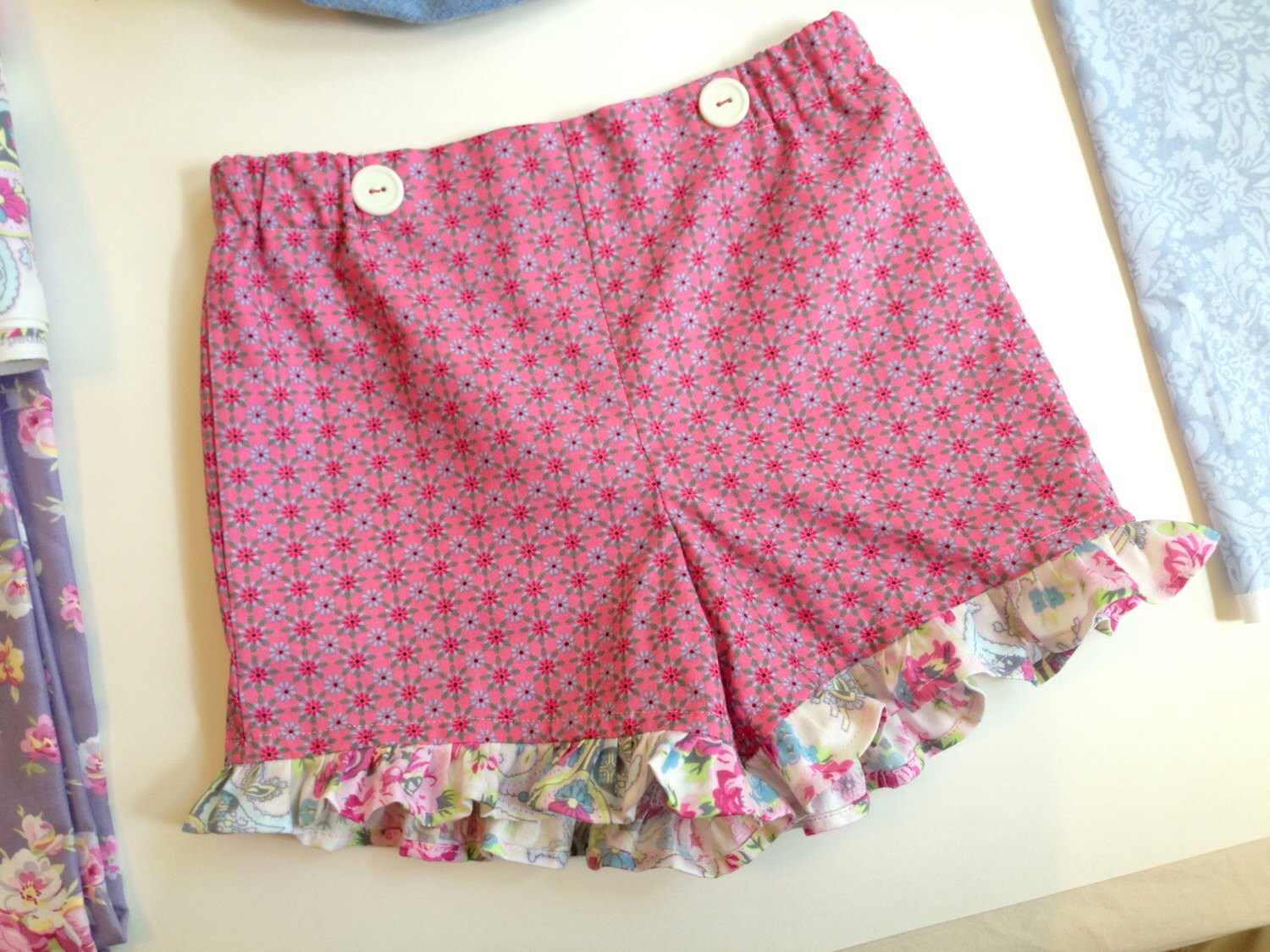 Simply Sweet Shorts Girl's Short PDF Pattern. Girl PDF