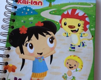 Ni Hao Kai Lan Little Golden Book Recycled Journal Notebook