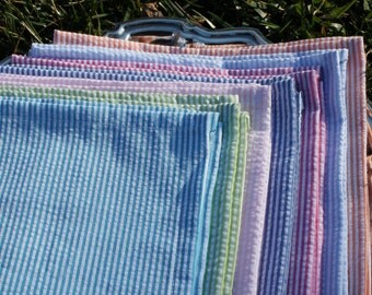 Seersucker Pocket Square