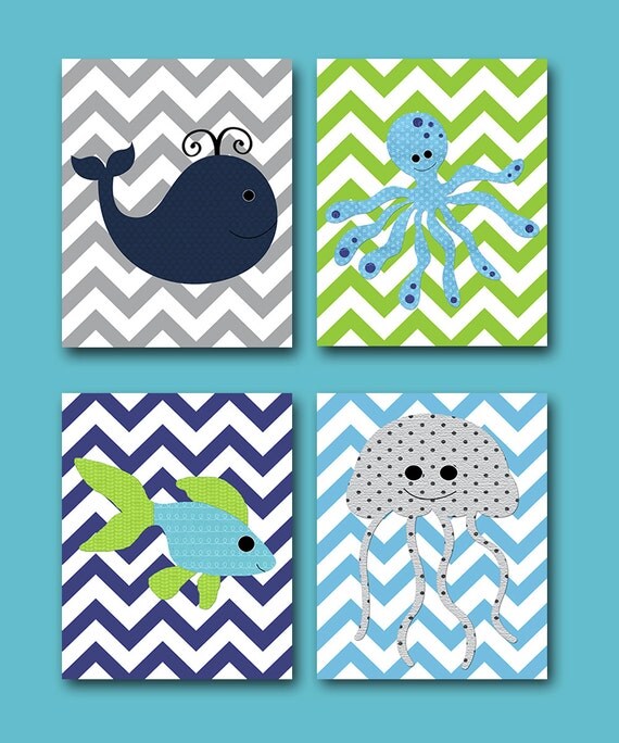 Baby Boy Nursery Art Print Children Wall Art Baby Room Decor