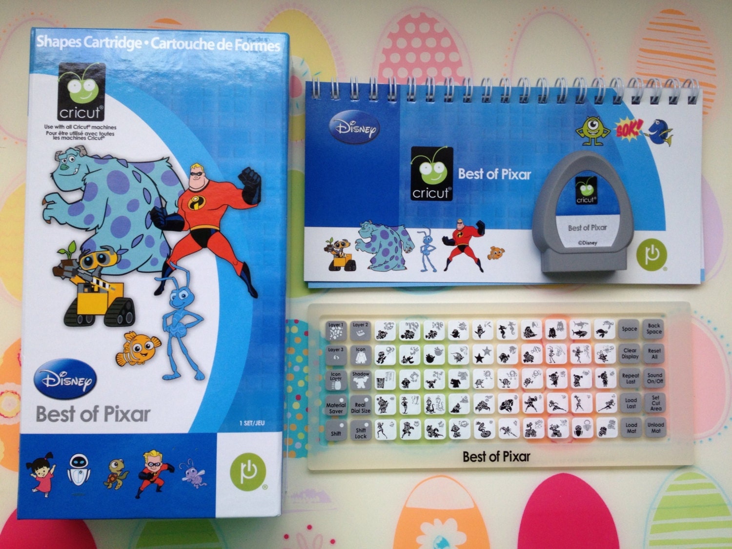 Disney Best of Pixar Cricut cartridge preowned