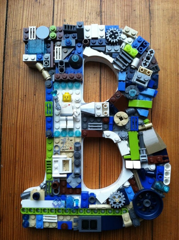 Items similar to Custom toy brick letter B, made to order, nursery