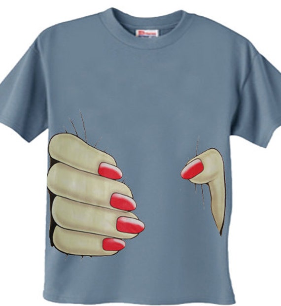 Mens T-shirt / Big Hand Squeeze Womens Hand