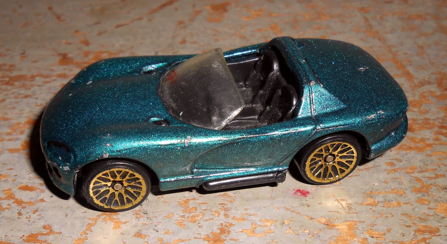 Vintage Toys Hot Wheels Sports Car Green by TheBackShak on 