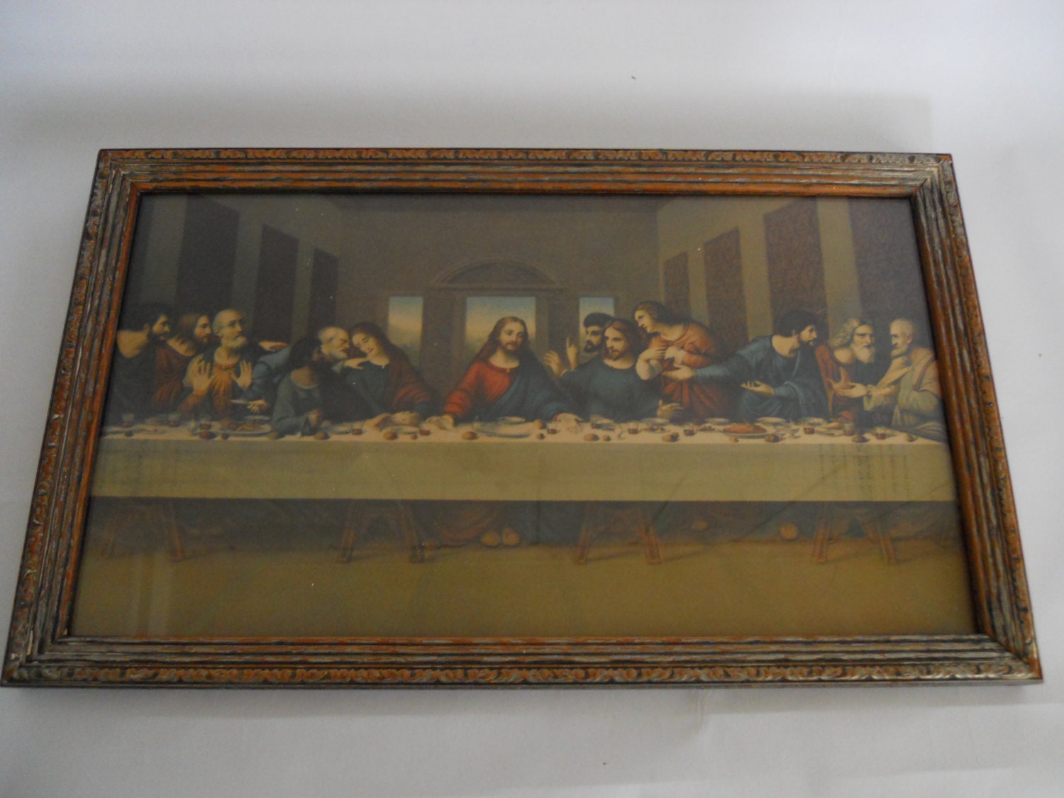 Last Supper framed print