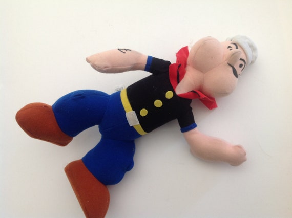 popeye plush doll