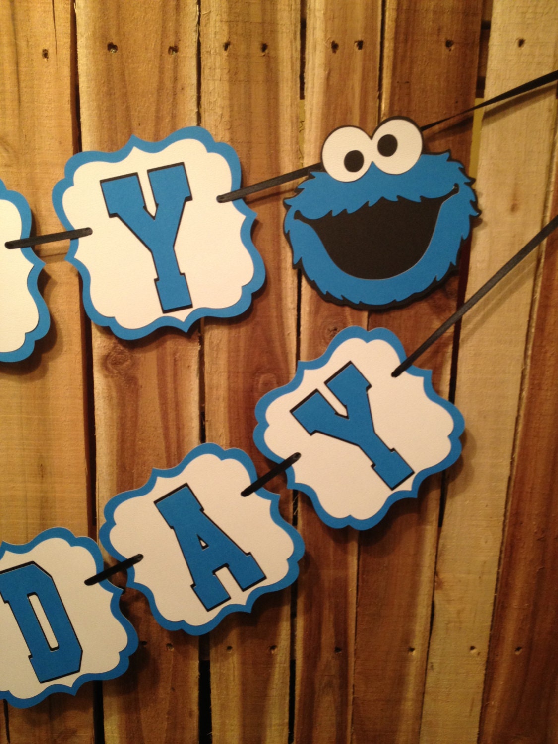 Sesame Street Cookie Monster HAPPY BIRTHDAY