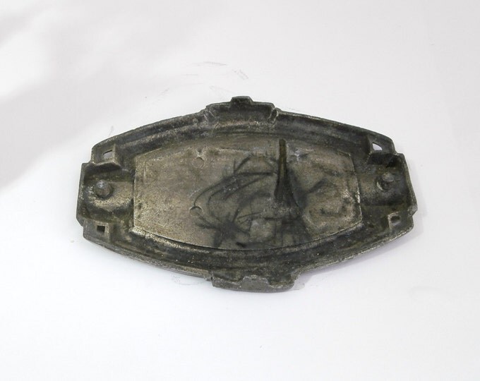 Antique French Eiffel Tower Metal Art Deco Souvenir Ashtray / Pen Rest From Paris / Parisian Decor/ French Country Decor/ Vintage Retro Home