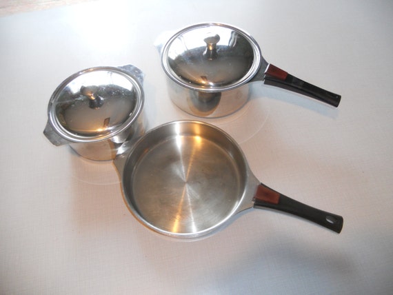 Mid Century Modern Letang Remy 3 piece cookware with 2