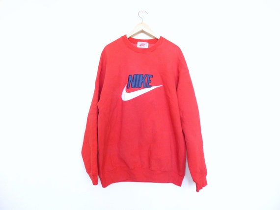 nike crew neck sweatshirt womens vintage