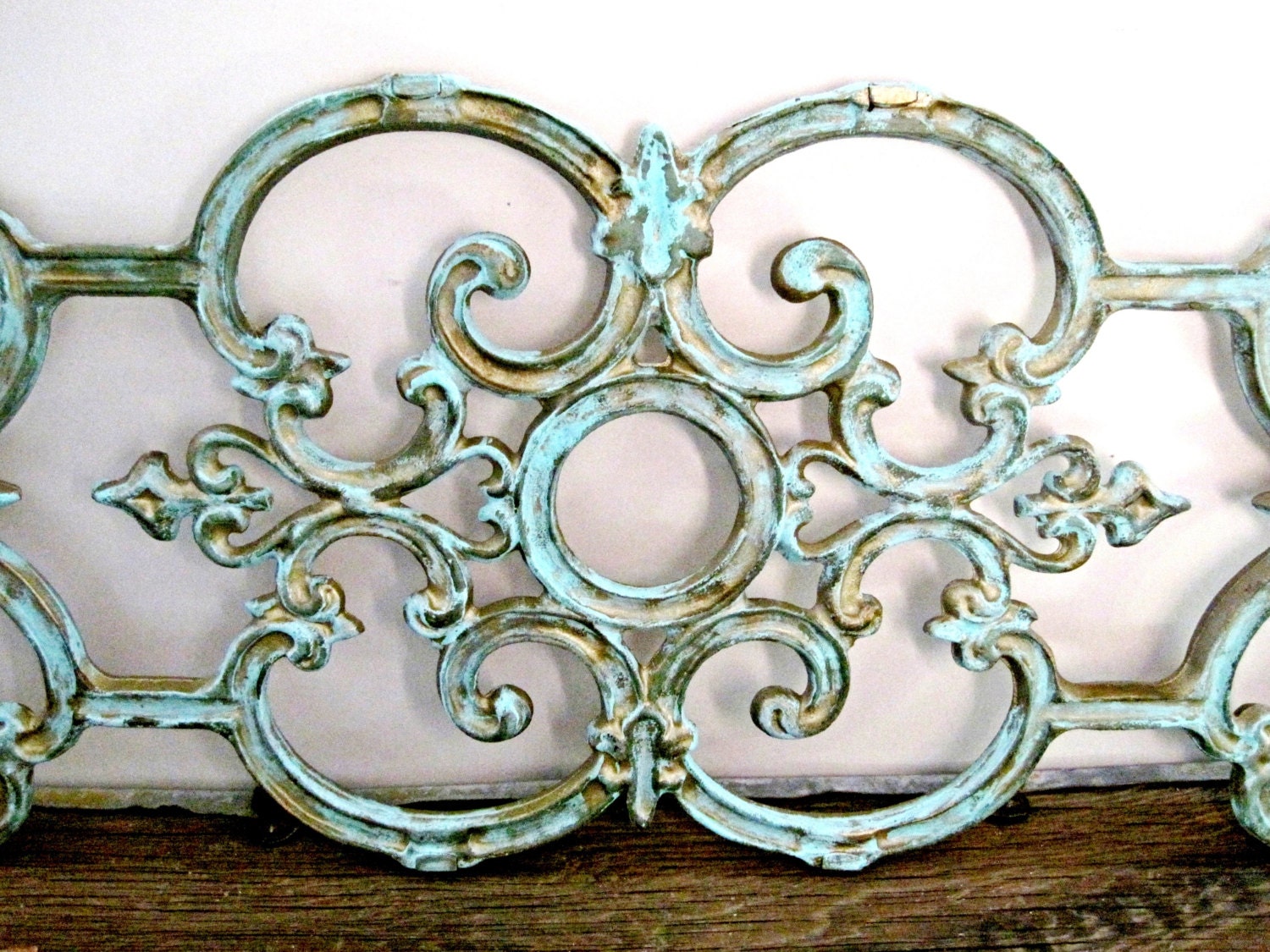 Large Wrought Iron Gate Architectural Salvage Wall Decor