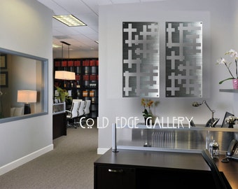 Office Wall Art, Metal Wall Art, Art, Decor, Abstract, contemporary