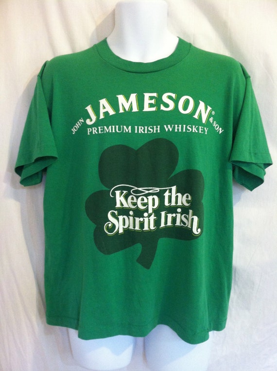 Vintage 90s JAMESON IRISH WHISKEY T-shirt/ Original Keep The