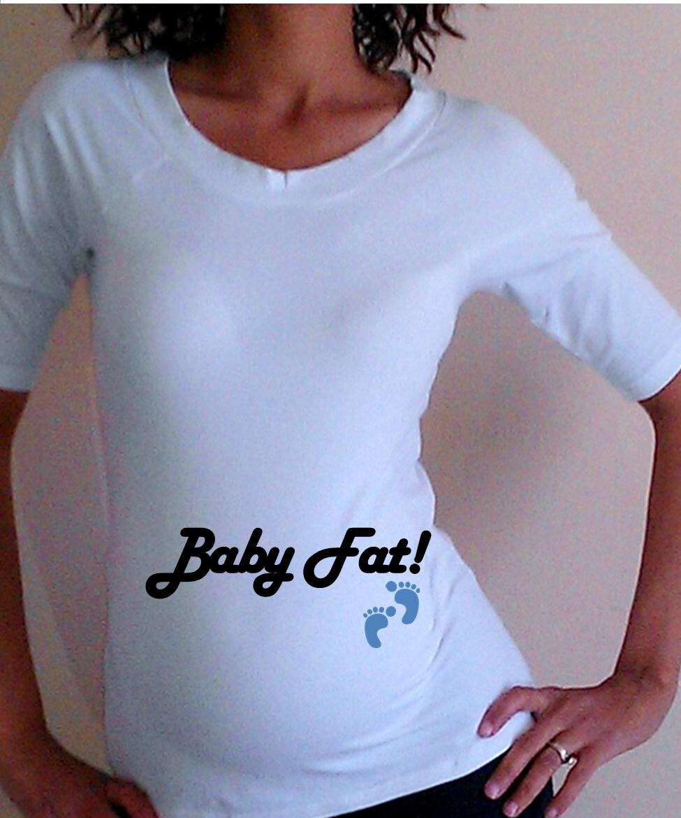 white t shirt maternity