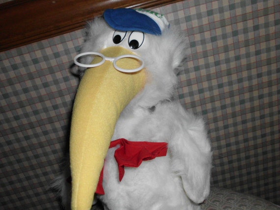 stork plush