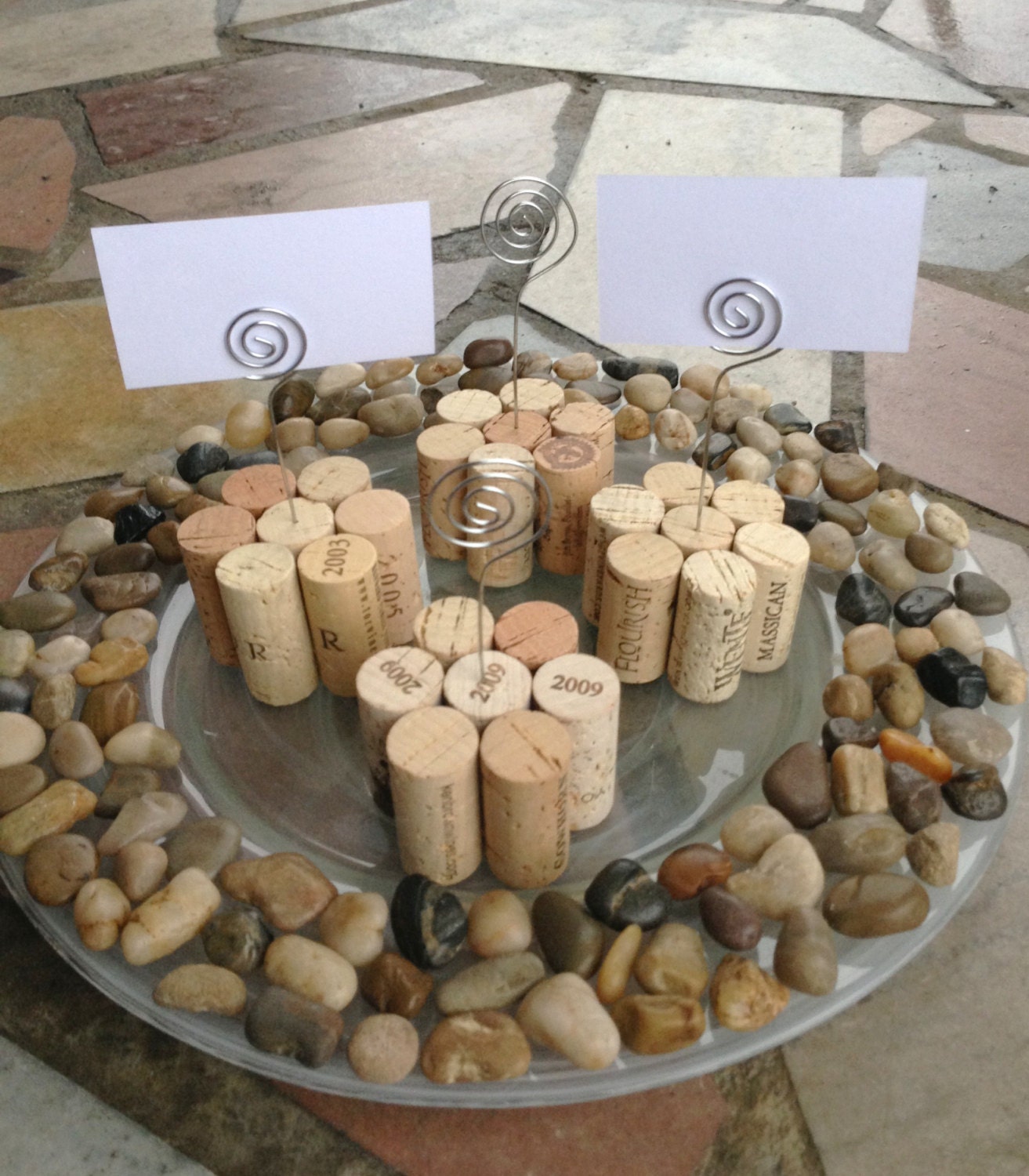 Wine Cork Table Number Holders