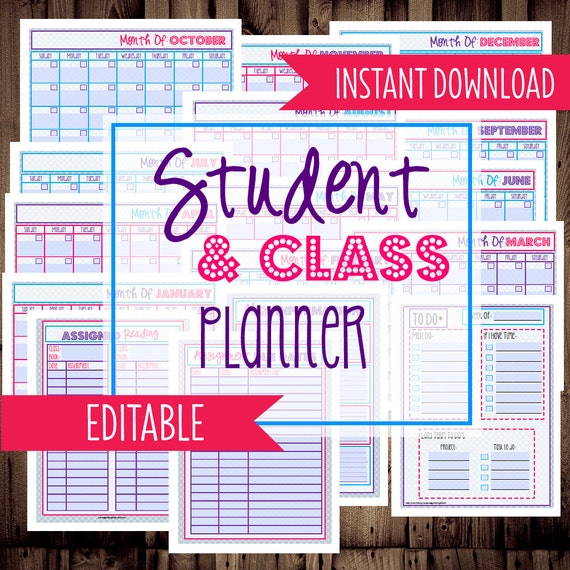 homework study planner