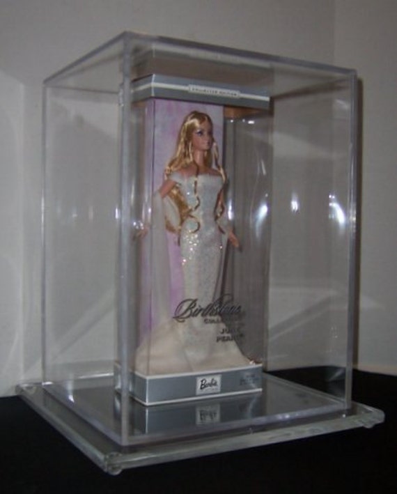 Custom Built Acrylic Doll Display Case 8 x 8 x