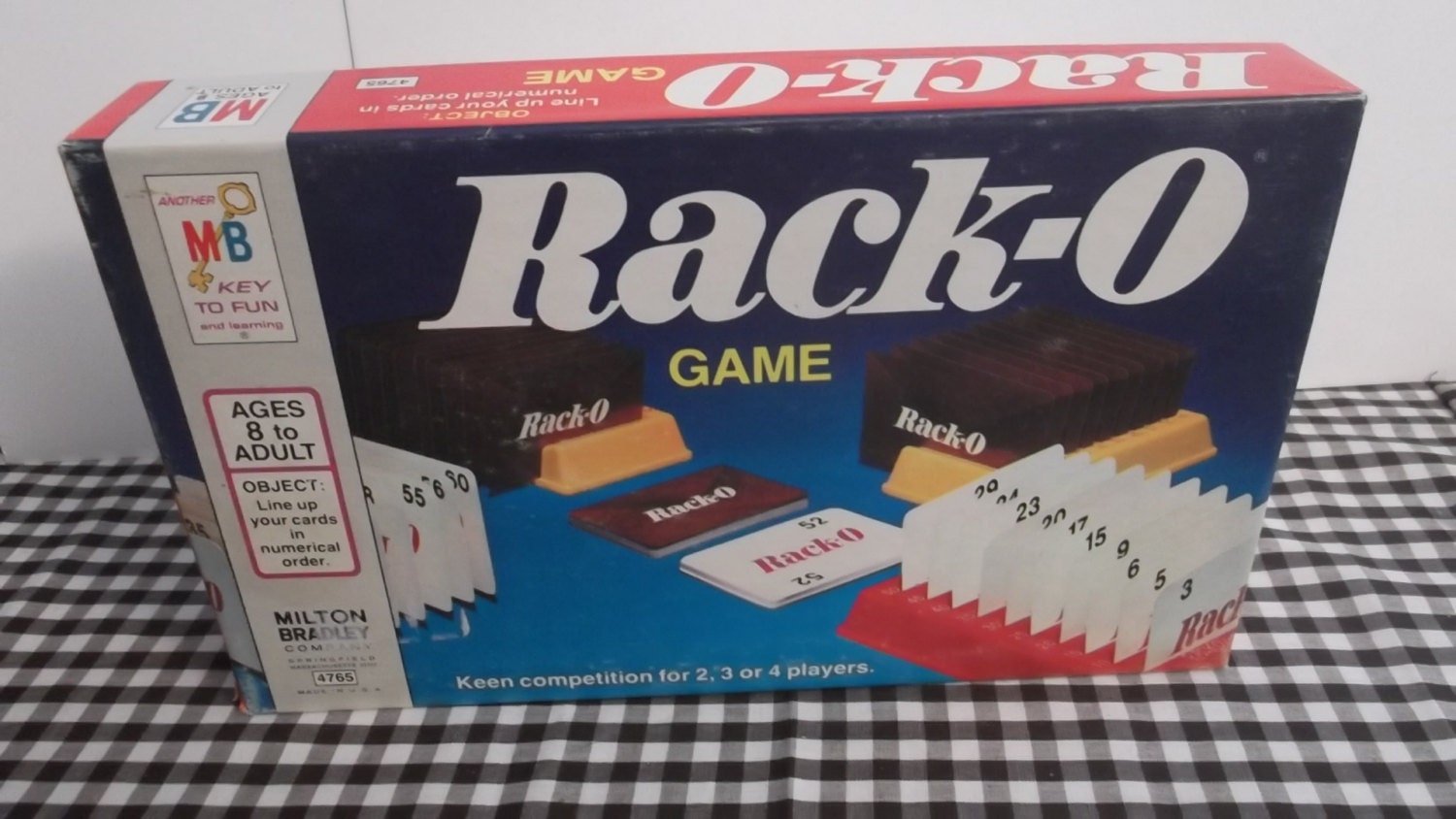 1975 Racko Game by Milton Bradley