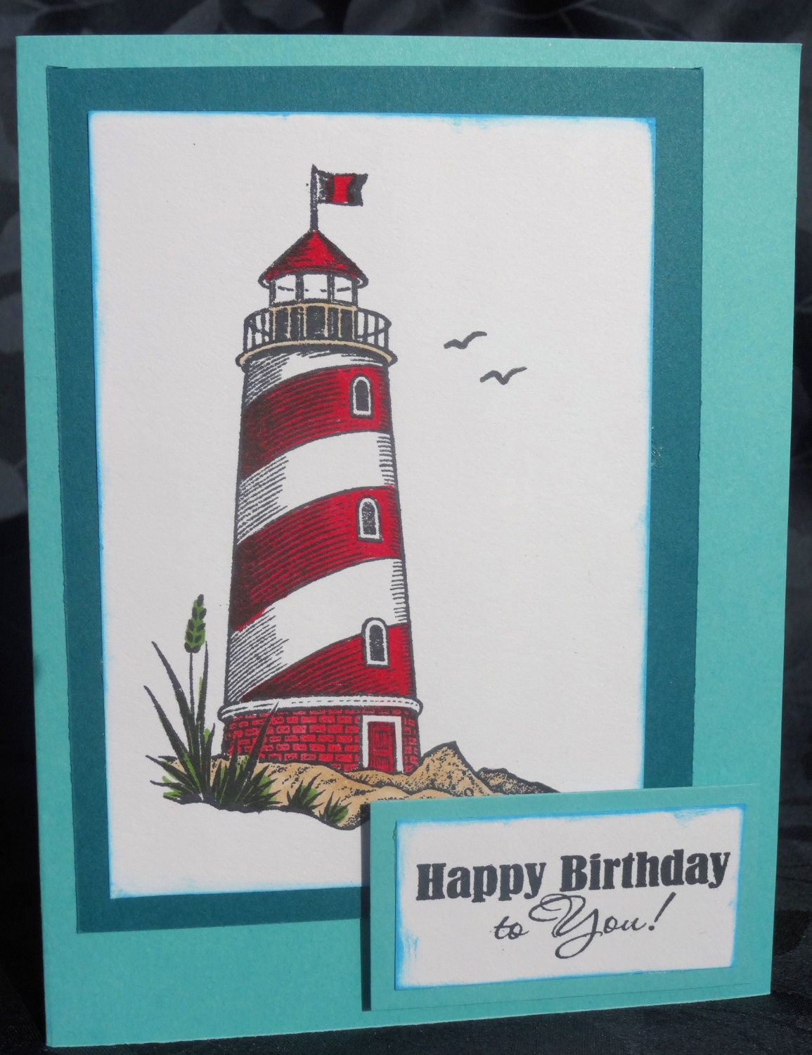 Lighthouse Birthday Card