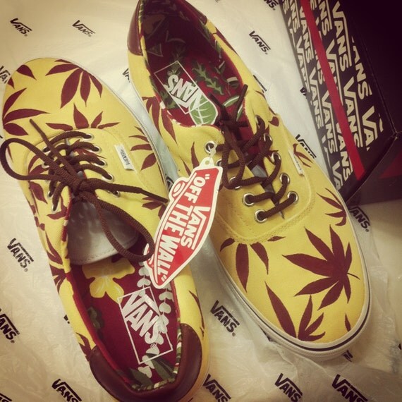 Marijuana Weed Leaf VansDifferent Color styles by Creativityism