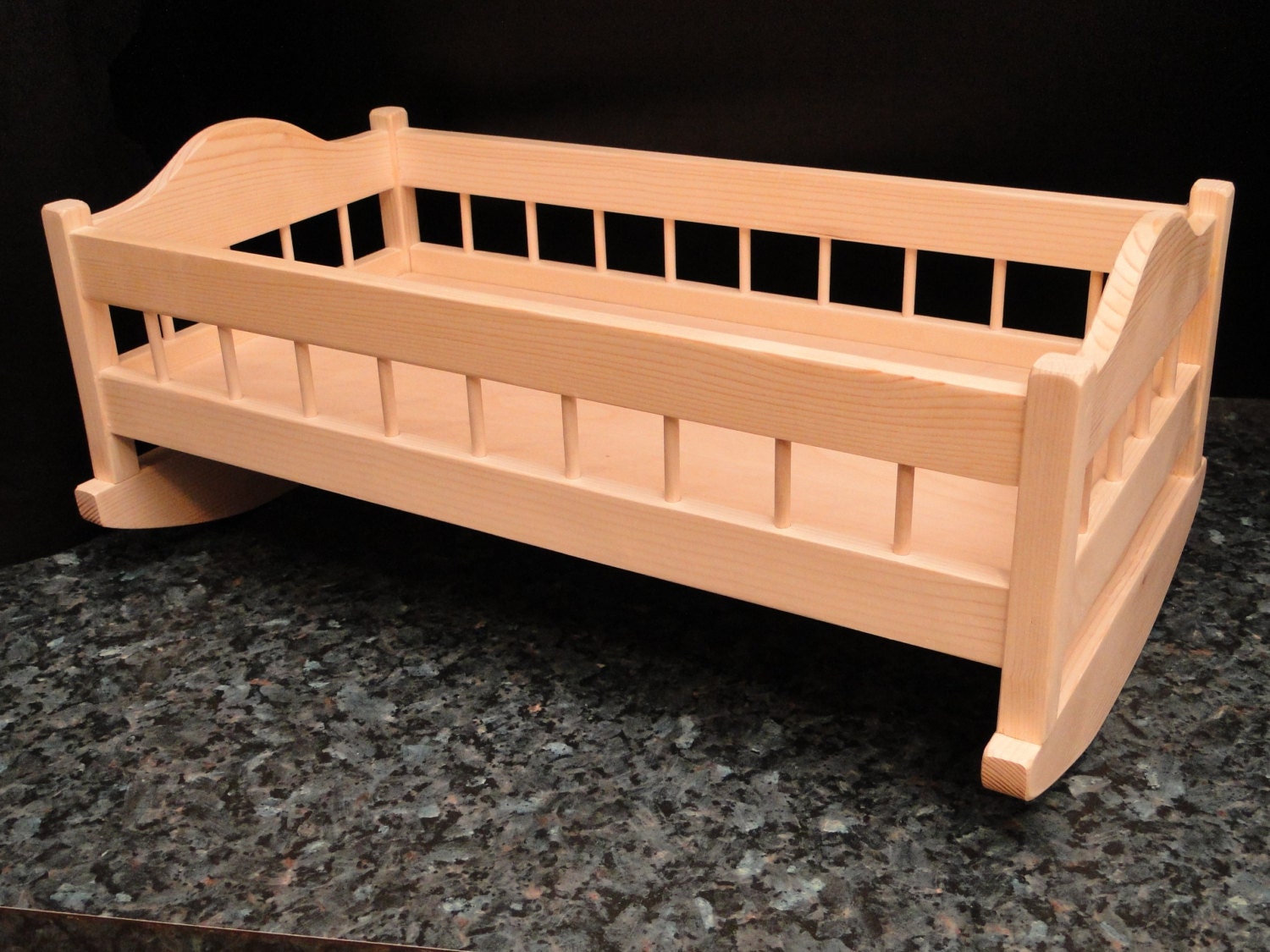 modern doll cradle