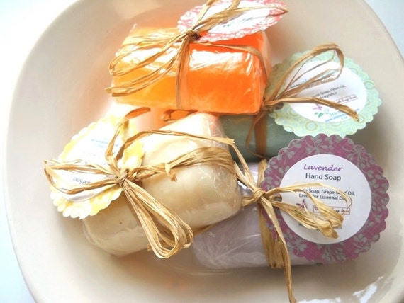 Mini Soap Bar Great for Guest Bathroom or Travel