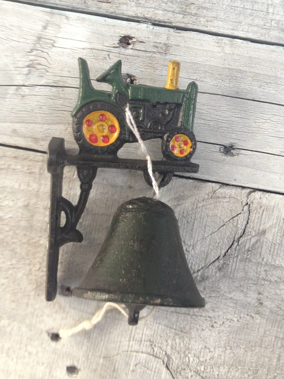 John Deere Small Cast Iron Dinner Bell