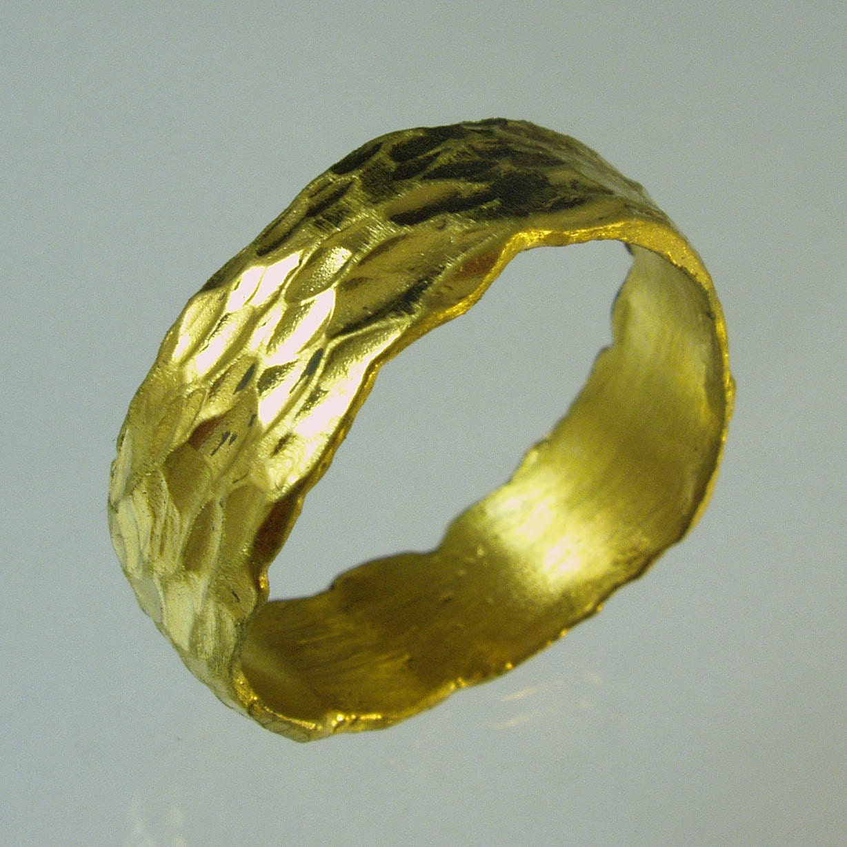 Pure gold 24 Karat solid gold ring100 pure recycled gold