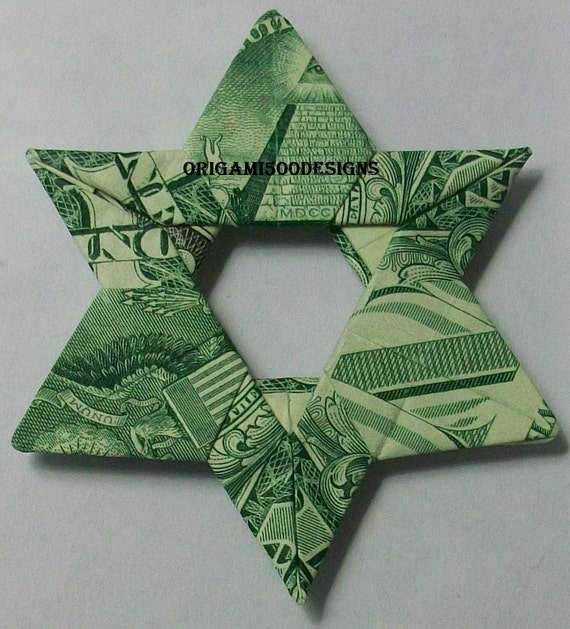 Dollar Bill Origami Star of David: A Unique Symbol of Faith and ...