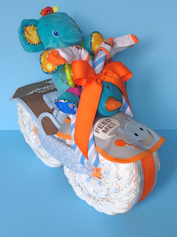 Boy Diaper Motorcycle Boy Diaper Cake Diaper Bicycle