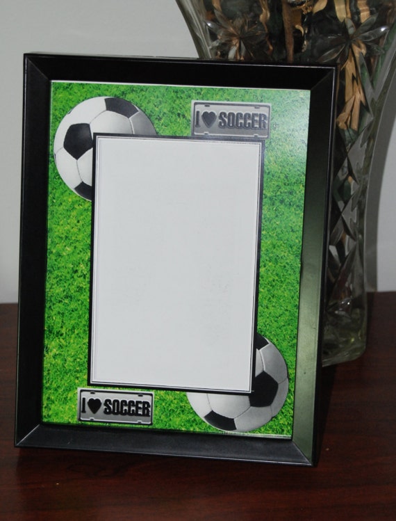 8x10 Soccer Inspired Picture Frame