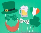 St Patrick's Day Photo Booth Props - 7 Piece Photobooth Set - Photobooth Props Il_170x135