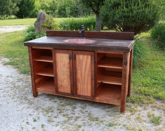 Rustic Pine Bathroom Vanities bathroom vanity | etsy Rustic Pine Bathroom Vanities bathroom vanity | etsy