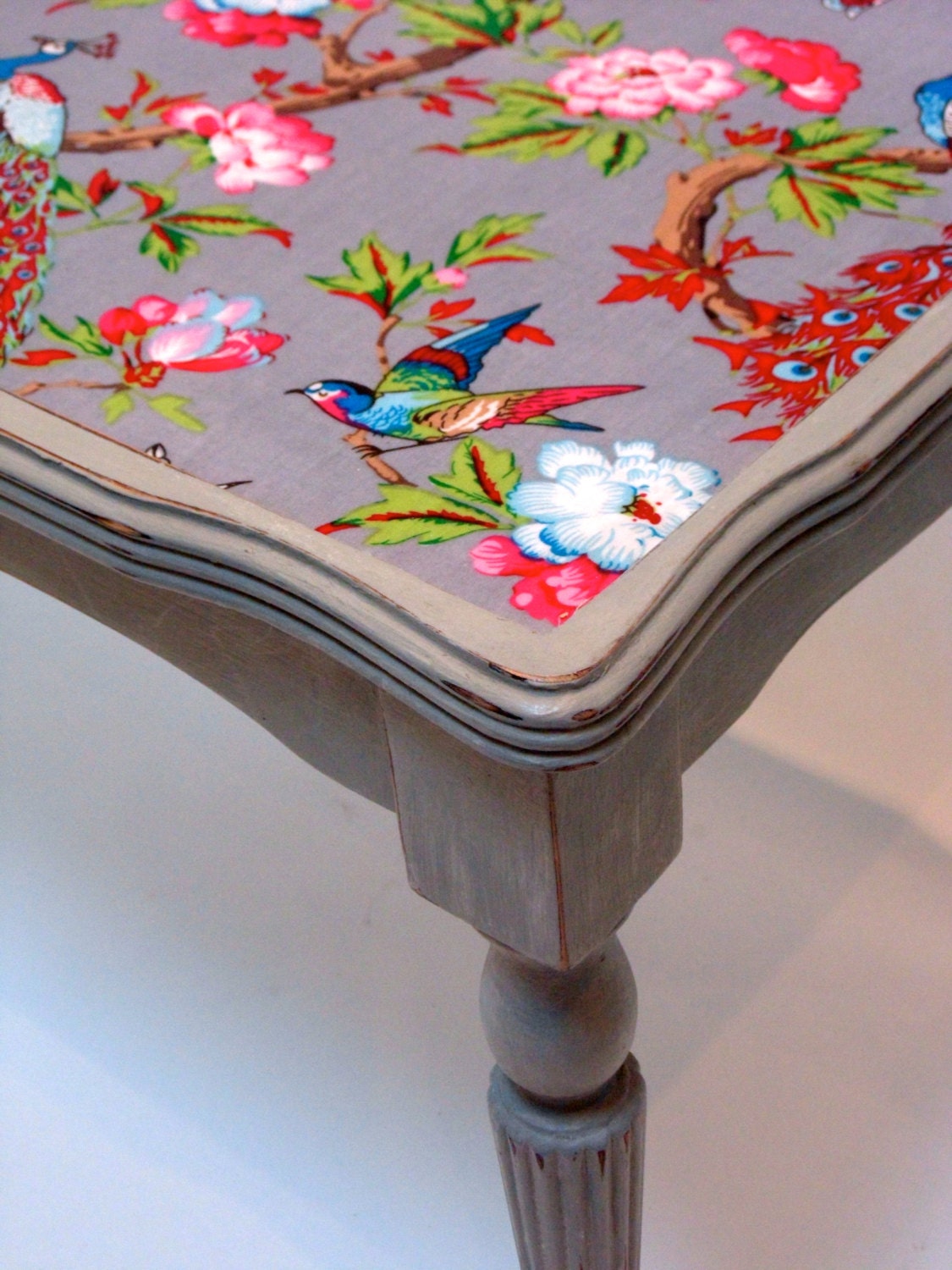 Victorian Meets The Orient Shabby Chic Upcycled Coffee Table