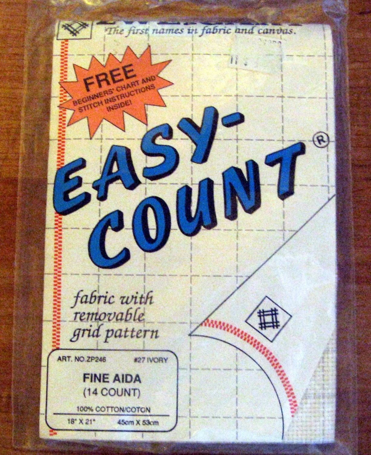 Easy Count Cross Stitch Fabric