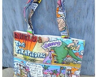 Original Comic Book Canvas Tote Bag