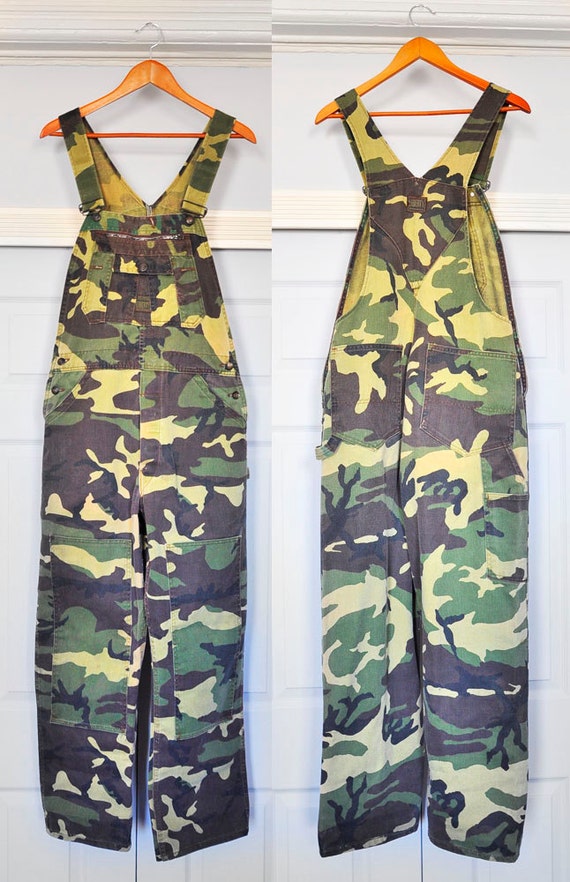 Vintage 1950's Camo Liberty Overalls