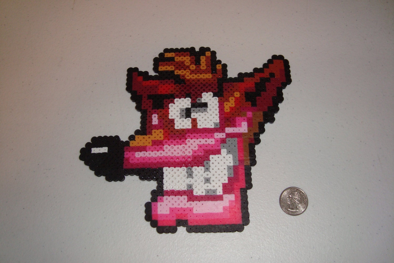 Crash Bandicoot Perler Sprite